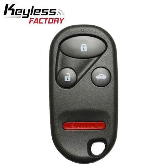 1998-2003 Honda Accord Acura TL / 4-Button Keyless Entry Remote / KOBUTAH2T (AFTERMARKET)